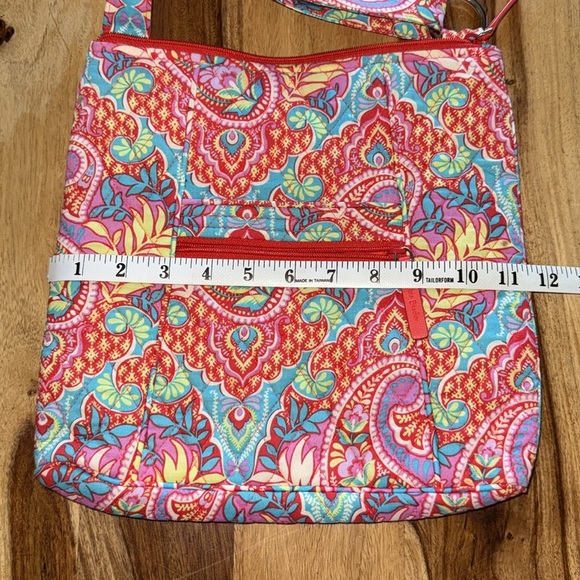Vera Bradley Floral Print Adjustable Strap Crossbody Bag - Picture 11 of 12